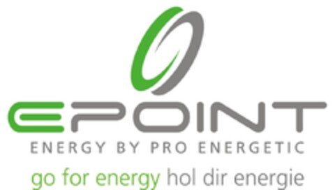 EPOINT ENERGY BY PRO ENERGETIC GO FOR ENERGY HOL DIR ENERGIE Logo (EUIPO, 11.10.2010)