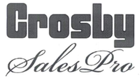 Crosby Sales Pro Logo (EUIPO, 08/08/2012)