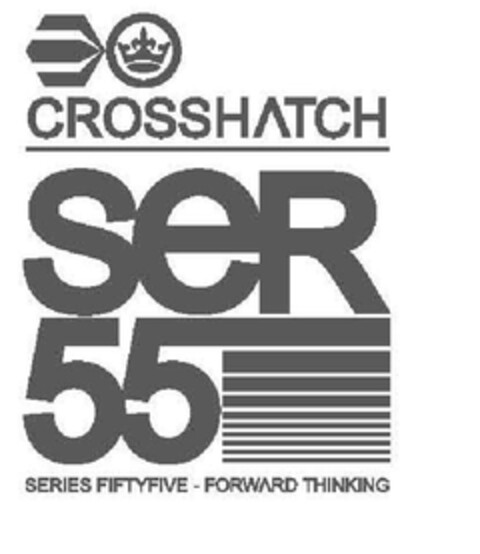 CROSSHATCH SER 55 SERIES FIFTYFIVE - FORWARD THINKING Logo (EUIPO, 10.09.2012)