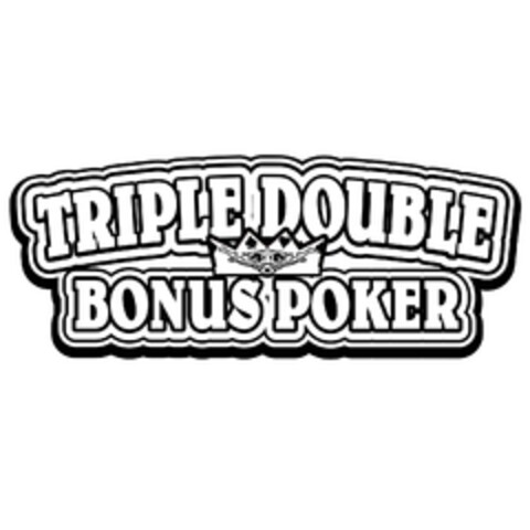 TRIPLE DOUBLE BONUS POKER Logo (EUIPO, 01/25/2013)