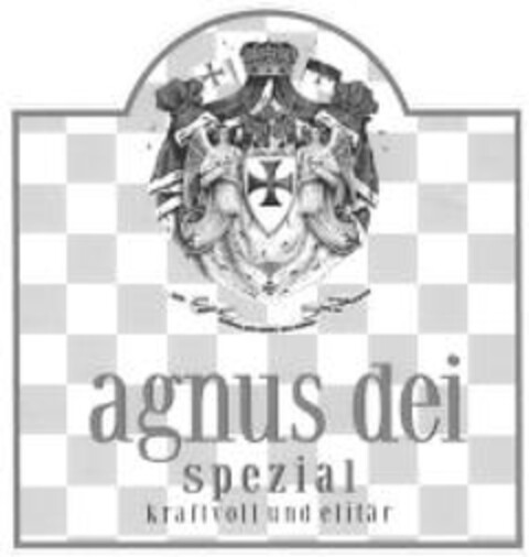 agnus dei spezial kraftvoll und elitär Logo (EUIPO, 21.05.2013)