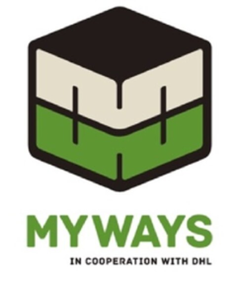 MYWAYS
IN COOPERATION WITH DHL Logo (EUIPO, 02.07.2013)