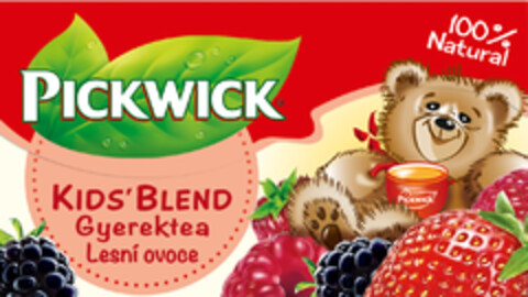 PICKWICK KIDS' BLEND GYEREKTEA LESNO OVOCE Logo (EUIPO, 19.06.2014)
