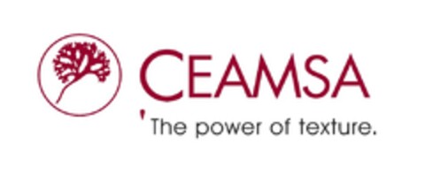 CEAMSA the power of texture Logo (EUIPO, 23.09.2014)