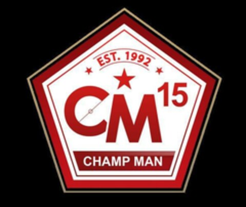 CM15 Champ Man est. 1992 Logo (EUIPO, 01.10.2014)