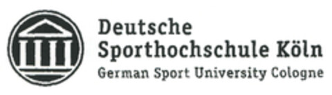 Deutsche Sporthochschule Köln/German Sport University Cologne Logo (EUIPO, 04.12.2014)