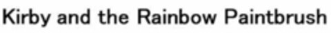 Kirby and the Rainbow Paintbrush Logo (EUIPO, 05.02.2015)
