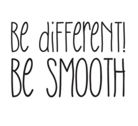 be different! BE SMOOTH Logo (EUIPO, 13.02.2015)