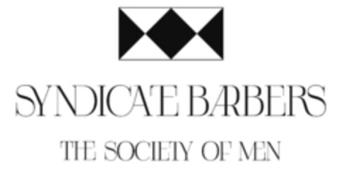 SYNDICATE BARBERS THE SOCIETY OF MEN Logo (EUIPO, 11.08.2015)