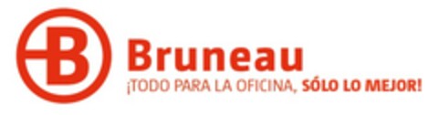 B BRUNEAU ¡TODO PARA LA OFICINA, SÓLO LO MEJOR! Logo (EUIPO, 25.09.2015)