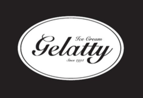 Gelatty Ice Cream since 1991 Logo (EUIPO, 02/10/2016)