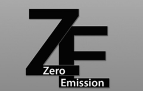 ZE Zero Emission Logo (EUIPO, 05/29/2017)