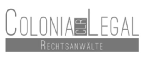 Colonia CLR Legal Rechtsanwälte Logo (EUIPO, 17.03.2018)