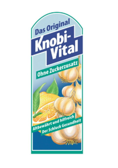 Das Original Knobi-Vital Ohne Zuckerzusatz Logo (EUIPO, 20.11.2018)