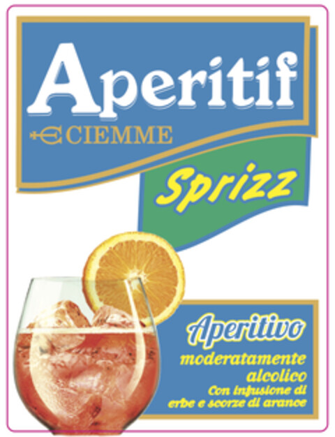 Aperitif CIEMME Sprizz Logo (EUIPO, 02/14/2020)