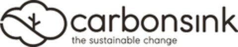 CARBONSINK the sustainable change Logo (EUIPO, 05.03.2021)