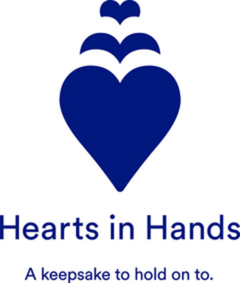 Hearts in Hands A keepsake to hold on to. Logo (EUIPO, 08.04.2022)