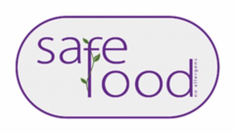 safe food no allergens Logo (EUIPO, 19.09.2022)