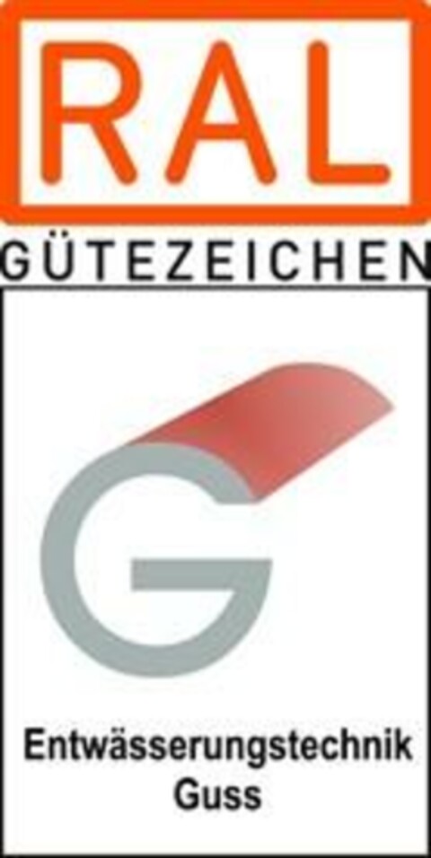 RAL GÜTEZEICHEN G Entwässerungstechnik Guss Logo (EUIPO, 15.04.2024)