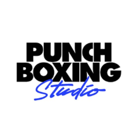 PUNCH BOXING Studio Logo (EUIPO, 16.07.2024)