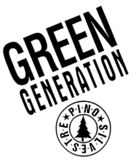 GREEN GENERATION PINO SILVESTRE Logo (EUIPO, 27.05.1996)