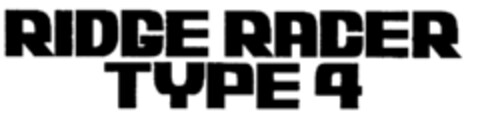 RIDGE RACER TYPE 4 Logo (EUIPO, 06.01.1999)