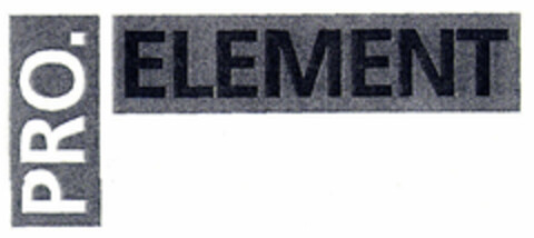 PRO.ELEMENT Logo (EUIPO, 30.12.1998)
