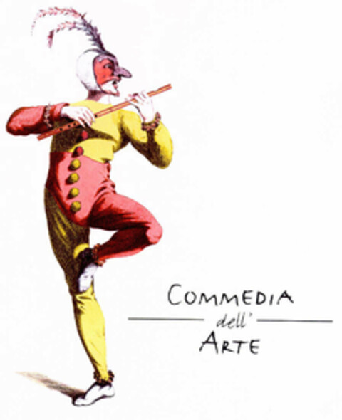 COMMEDIA dell' ARTE Logo (EUIPO, 10.07.2002)