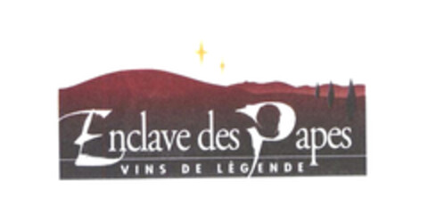 Enclave des Papes VINS DE LÉGENDE Logo (EUIPO, 10/30/2003)