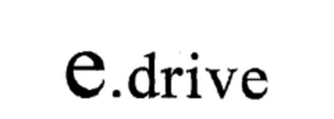 e.drive Logo (EUIPO, 26.04.2004)