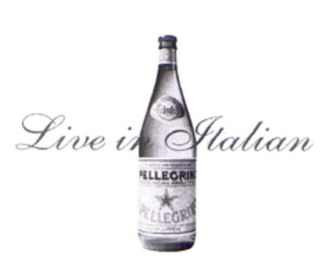 Live in Italian PELLEGRINO Logo (EUIPO, 08.07.2004)