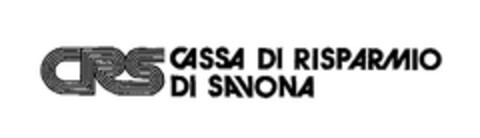 CRS CASSA DI RISPARMIO DI SAVONA Logo (EUIPO, 09/13/2005)
