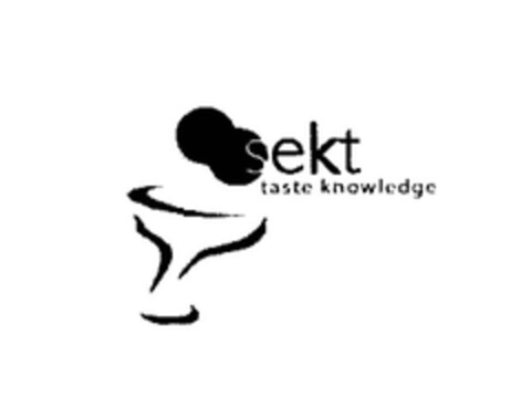 sekt taste knowledge Logo (EUIPO, 11/25/2005)