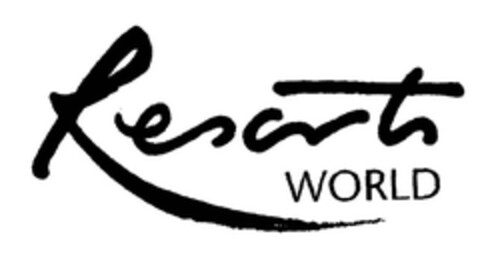 Resorts WORLD Logo (EUIPO, 27.01.2007)