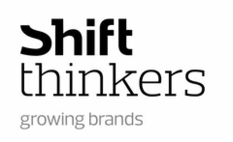 Shift thinkers growing brands Logo (EUIPO, 27.05.2008)