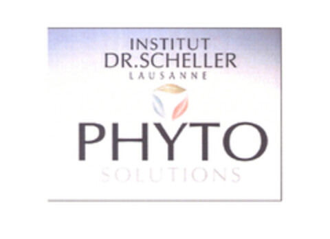 INSTITUT DR. SCHELLER LAUSANNE PHYTO SOLUTIONS Logo (EUIPO, 13.05.2008)