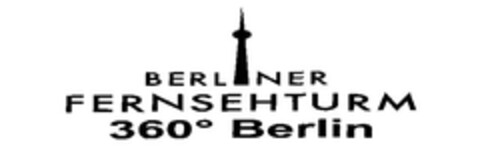 BERLINER FERNSEHTURM 360° Berlin Logo (EUIPO, 28.06.2010)