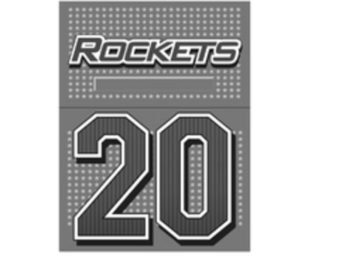 ROCKETS 20 Logo (EUIPO, 04/08/2011)