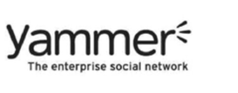 YAMMER THE ENTERPRISE SOCIAL NETWORK Logo (EUIPO, 02.09.2011)