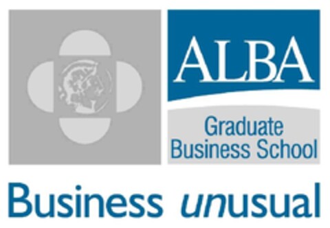 ALBA GRADUATE BUSINESS SCHOOL BUSINESS UNUSUAL Logo (EUIPO, 03.10.2011)