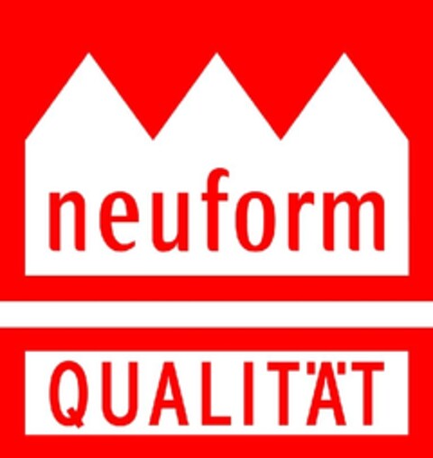 neuform QUALITÄT Logo (EUIPO, 11/22/2011)