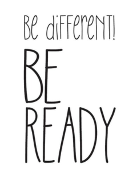 be different! BE READY Logo (EUIPO, 02/13/2015)