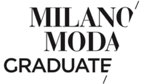 MILANO MODA GRADUATE Logo (EUIPO, 07/15/2015)