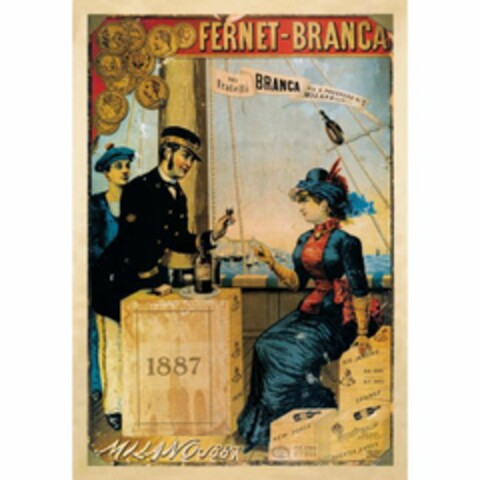 FERNET-BRANCA MILANO 1887 Logo (EUIPO, 12/01/2015)