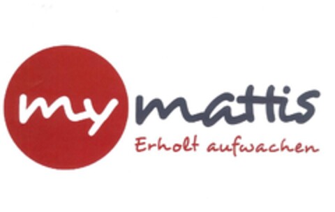 my mattis Erholt aufwachen Logo (EUIPO, 03/14/2017)