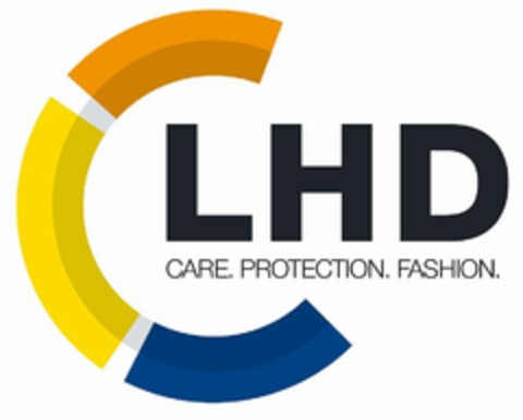 LHD CARE. PROTECTION. FASHION. Logo (EUIPO, 27.07.2017)