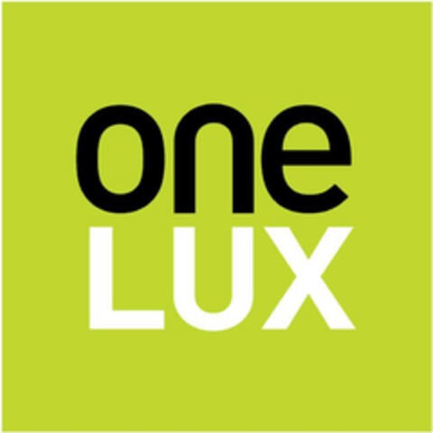 ONE LUX Logo (EUIPO, 14.05.2018)