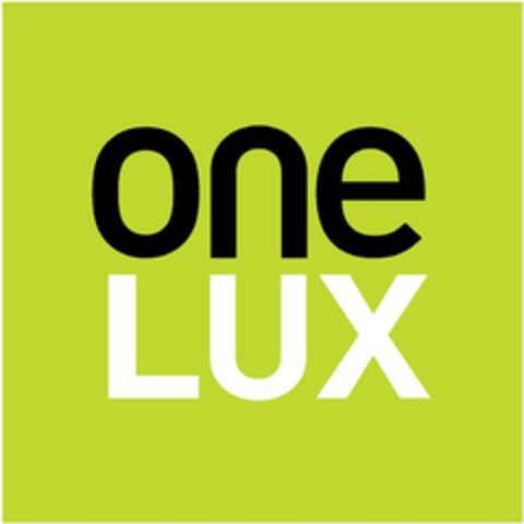 ONE LUX Logo (EUIPO, 05/14/2018)