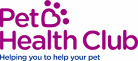 Pet Health Club Helping you to help your pet Logo (EUIPO, 20.08.2018)