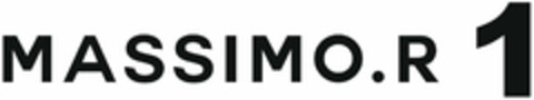 MASSIMO.R 1 Logo (EUIPO, 20.08.2018)